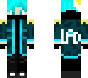blue jacket boi