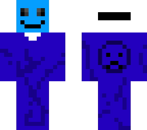 blue masked ghost