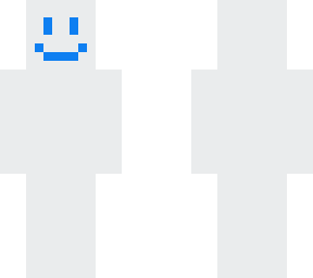 blue smile white