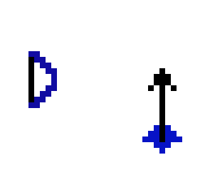 bow and arrow