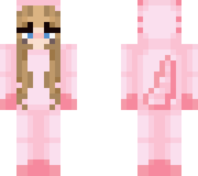 dirty blond pink axolotl girl <3