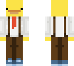duck in a suit