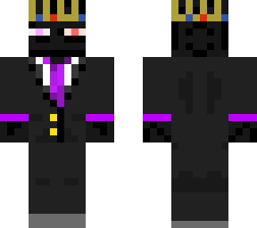 enderman with crown