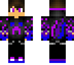 epic purple blue kid