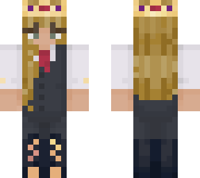 fruity woman in suit