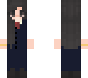 girk in suit