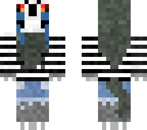 horse skull demon skin crying version
