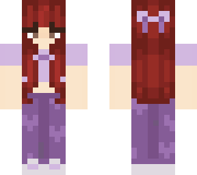 my red purple skin