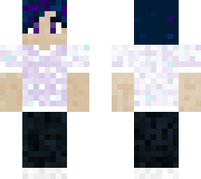 navy hair