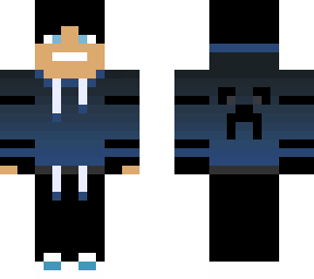 neon dark blue-gray gamer boy