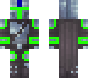 neon green mandalorian