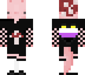 non-binary mushroom axolotl w/ fishnets-witchy