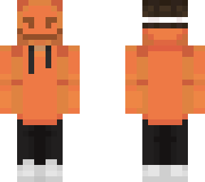 orange guy with mask