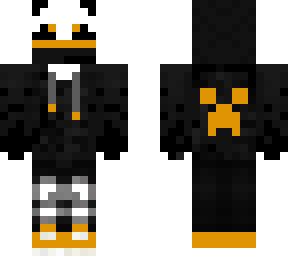 panda gamer (naranja)