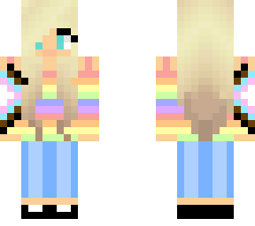 pastel pride flag girl!