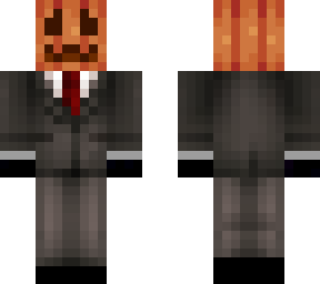 pumpkin in suit