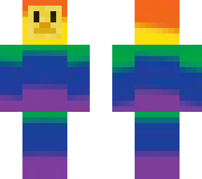 rainbow duck