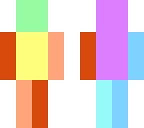 rainbow person