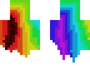rainbow splash skin