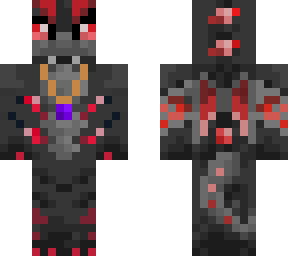scary red dragon