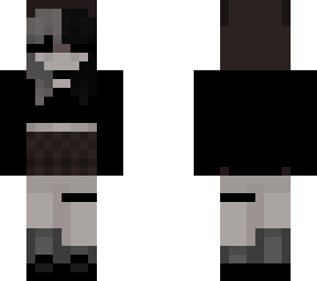 short haired grunge female