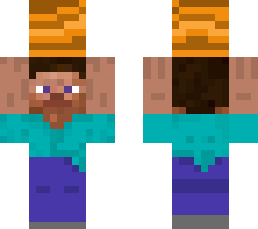 small steve holding pancakes