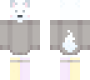 white kitsune (4px)