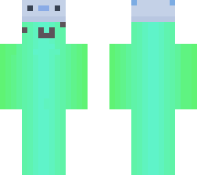 axolotl hat skin (ocean colours)