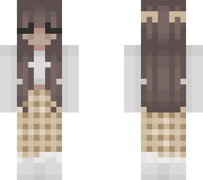 beige w/ brown hair