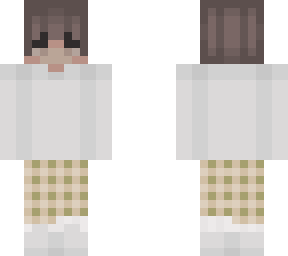 beige w/ brown hair