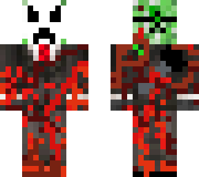 bleeding creeper with evil mask
