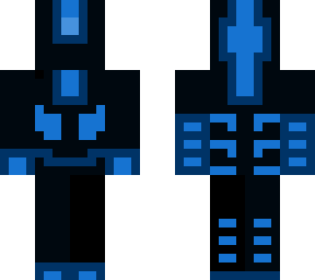 blue battle mech