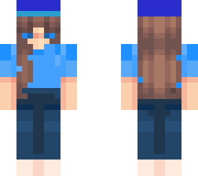 blue hat skin