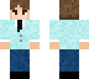 blue suit