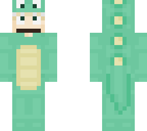 boy freacked out by dino onsie