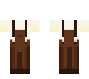 brown denim overalls (part 1)