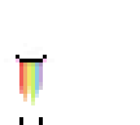 cloud pukeing rainbows