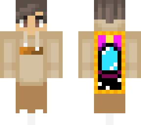 custom minecon cape but on another skin