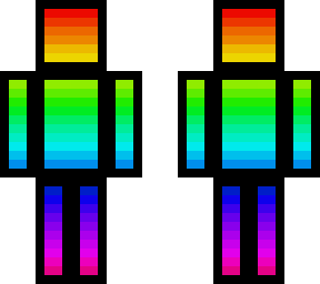edited rainbow character