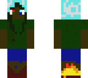 elemental girl (fire water wind earth)