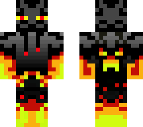 enderman on fire