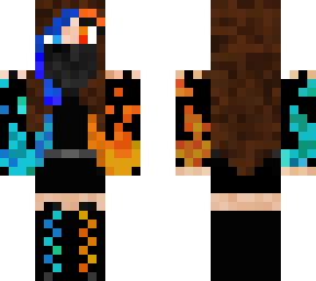 fire and ice girl