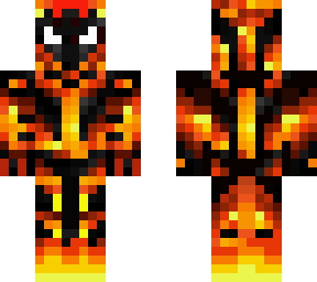 fire man with fire shoes