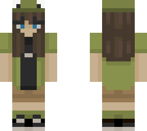 frog hat summer skin girl