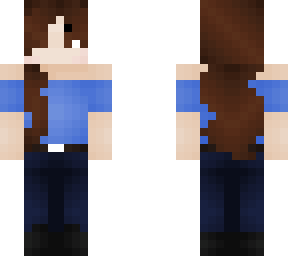 girl with brown hair