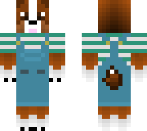 green stripes dog