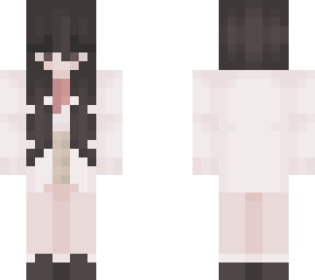 long haired school girl :>