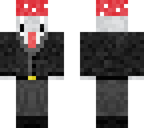 mushroom in a suit