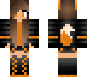 orange fox girl