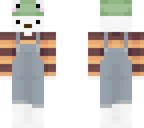 polar bear frog hat bee overallls